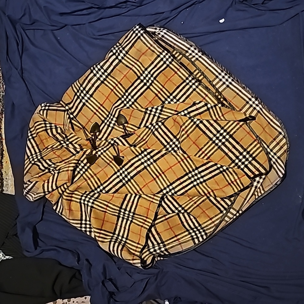 Burberry Pattern Poncho